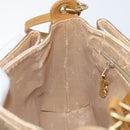 GUCCI Micro GG Supreme Shoulder Bag PVC Beige Gold 001 099 4084 Auth 169812-21