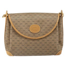 GUCCI Micro GG Supreme Shoulder Bag PVC Beige Gold 001 099 4084 Auth 169812-13