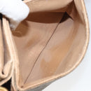 GUCCI Micro GG Supreme Shoulder Bag PVC Beige Gold 001 099 4084 Auth 169812-24