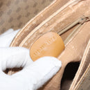 GUCCI Micro GG Supreme Shoulder Bag PVC Beige Gold 001 099 4084 Auth 169812-12