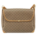 GUCCI Micro GG Supreme Shoulder Bag PVC Beige Gold 001 099 4084 Auth 169812-2
