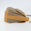 GUCCI Micro GG Supreme Shoulder Bag PVC Beige Gold 001 099 4084 Auth 169812-3