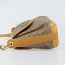 GUCCI Micro GG Supreme Shoulder Bag PVC Beige Gold 001 099 4084 Auth 169812-4