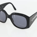 CHANEL Sunglasses plastic Black CC Auth 169816V-7