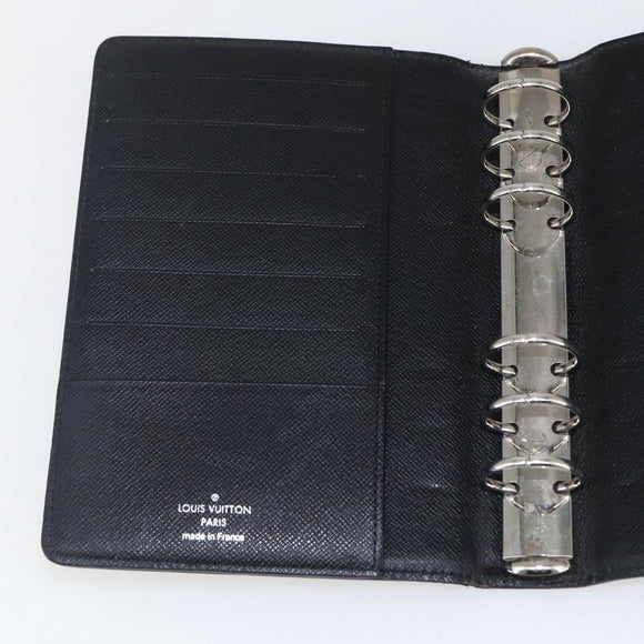 LOUIS VUITTON Monogram Macassar Agenda MM Day Planner Cover R21084 Auth 169817V