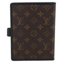 LOUIS VUITTON Monogram Macassar Agenda MM Day Planner Cover R21084 Auth 169817V-2