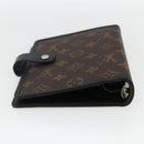 LOUIS VUITTON Monogram Macassar Agenda MM Day Planner Cover R21084 Auth 169817V-5