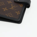 LOUIS VUITTON Monogram Macassar Agenda MM Day Planner Cover R21084 Auth 169817V-7