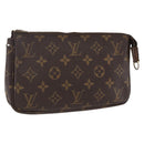 LOUIS VUITTON Monogram Pochette Accessoires Pouch M51980 LV Auth 169819-1