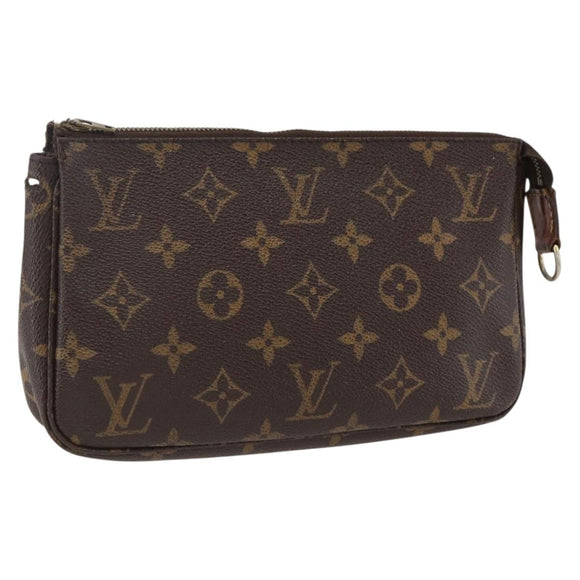 LOUIS VUITTON Monogram Pochette Accessoires Pouch M51980 LV Auth 169819