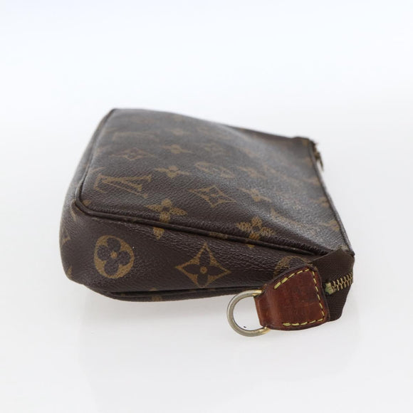 LOUIS VUITTON Monogram Pochette Accessoires Pouch M51980 LV Auth 169819