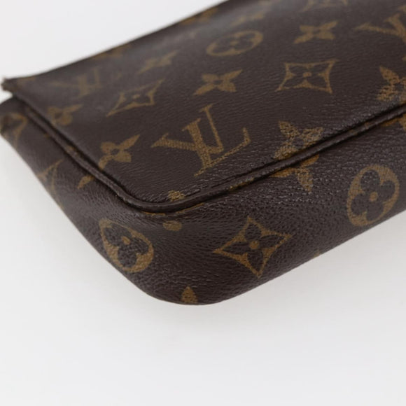 LOUIS VUITTON Monogram Pochette Accessoires Pouch M51980 LV Auth 169819