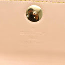 LOUIS VUITTON Multicolor Pochette Porte Monnaie Credit White M60004 Auth 169823V-18