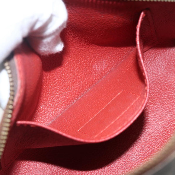 LOUIS VUITTON Damier Ebene Pochette Cosmetic PM Pouch N47516 LV Auth 169824