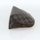 LOUIS VUITTON Damier Ebene Pochette Cosmetic PM Pouch N47516 LV Auth 169824-5