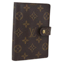 LOUIS VUITTON Monogram Agenda PM Day Planner Cover R20005 LV Auth 169825-1