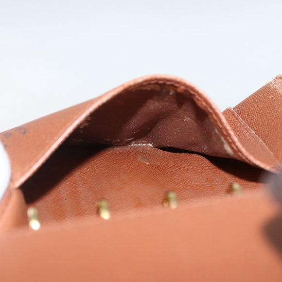 LOUIS VUITTON Monogram Agenda PM Day Planner Cover R20005 LV Auth 169825