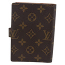 LOUIS VUITTON Monogram Agenda PM Day Planner Cover R20005 LV Auth 169825-2