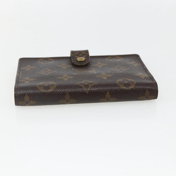 LOUIS VUITTON Monogram Agenda PM Day Planner Cover R20005 LV Auth 169825