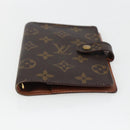 LOUIS VUITTON Monogram Agenda PM Day Planner Cover R20005 LV Auth 169825-6