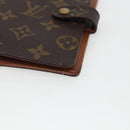 LOUIS VUITTON Monogram Agenda PM Day Planner Cover R20005 LV Auth 169825-7
