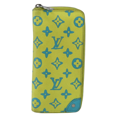 LOUIS VUITTON Playground Zippy Wallet Vertical Yellow M82005 LV Auth 169826 - 0