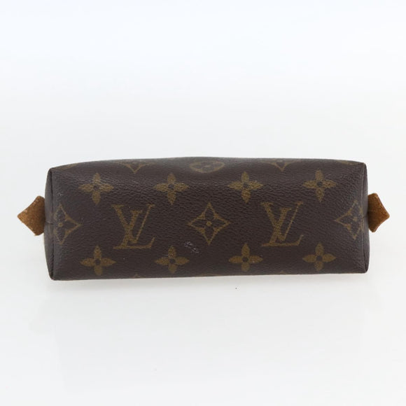LOUIS VUITTON Monogram Pochette Cosmetic PM Pouch M43998 LV Auth 169828