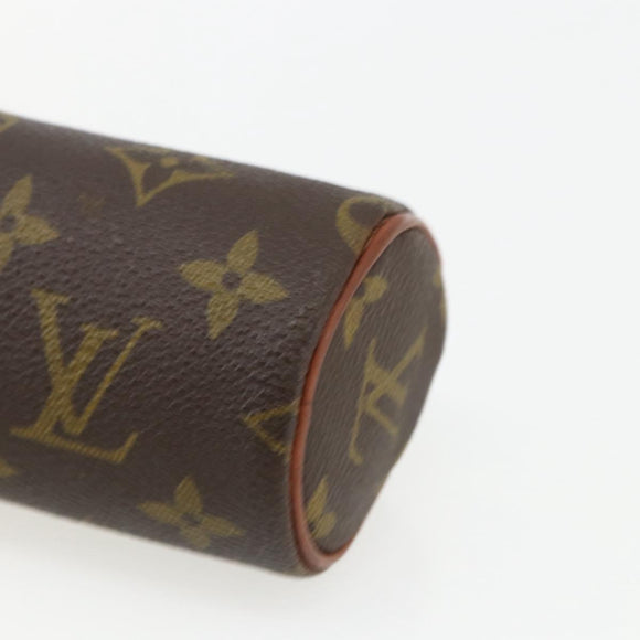 LOUIS VUITTON Monogram Papillon Pouch LV Auth 169832