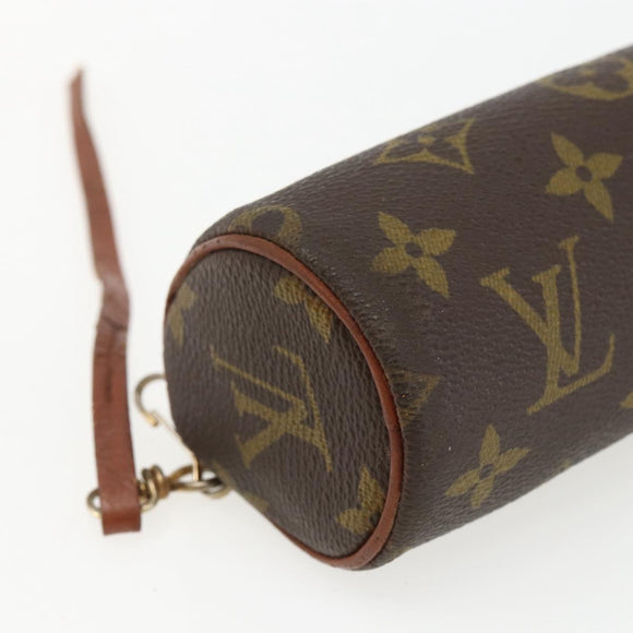 LOUIS VUITTON Monogram Papillon Pouch LV Auth 169832