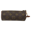 LOUIS VUITTON Monogram Papillon Pouch LV Auth 169832-3
