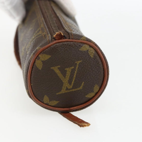 LOUIS VUITTON Monogram Papillon Pouch LV Auth 169832