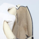 Chloe Nile Hand Bag Leather 2way Ivory Gold Auth 169835-21
