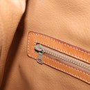 CELINE Macadam Canvas Backpack PVC Leather Brown Gold Auth 169840-25
