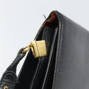 LOUIS VUITTON Epi Free Run Bicolor Shoulder Bag Red Black M52417 LV Auth 169843-8