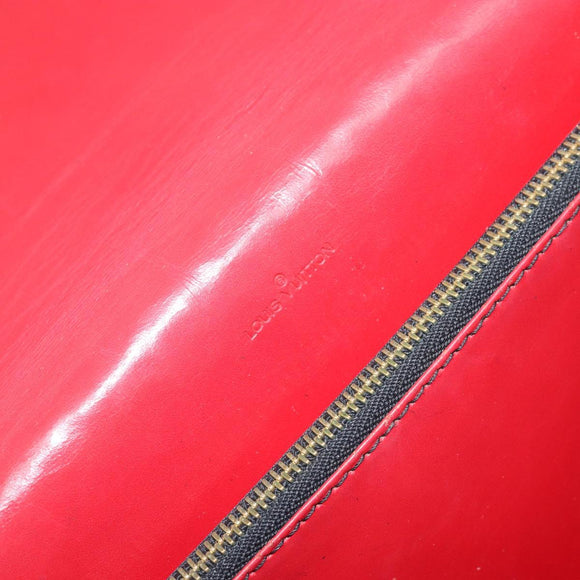 LOUIS VUITTON Epi Free Run Bicolor Shoulder Bag Red Black M52417 LV Auth 169843