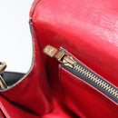 LOUIS VUITTON Epi Free Run Bicolor Shoulder Bag Red Black M52417 LV Auth 169843-26