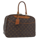 LOUIS VUITTON Monogram Deauville Hand Bag M47270 LV Auth 169844-1