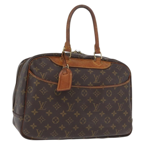 LOUIS VUITTON Monogram Deauville Hand Bag M47270 LV Auth 169844