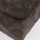 LOUIS VUITTON Monogram Deauville Hand Bag M47270 LV Auth 169844-16