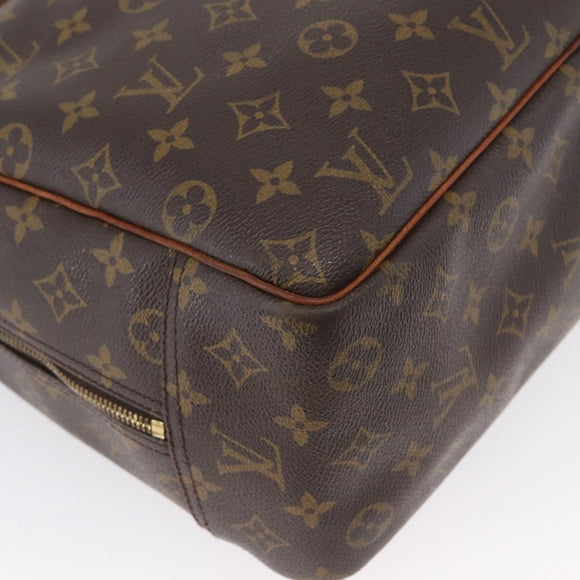 LOUIS VUITTON Monogram Deauville Hand Bag M47270 LV Auth 169844
