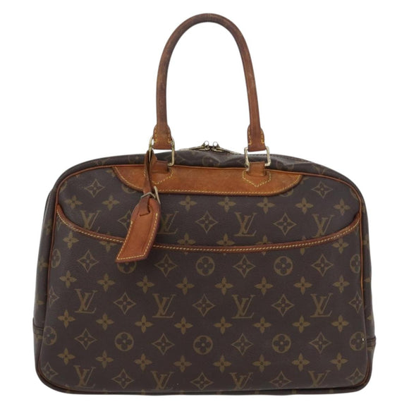 LOUIS VUITTON Monogram Deauville Hand Bag M47270 LV Auth 169844