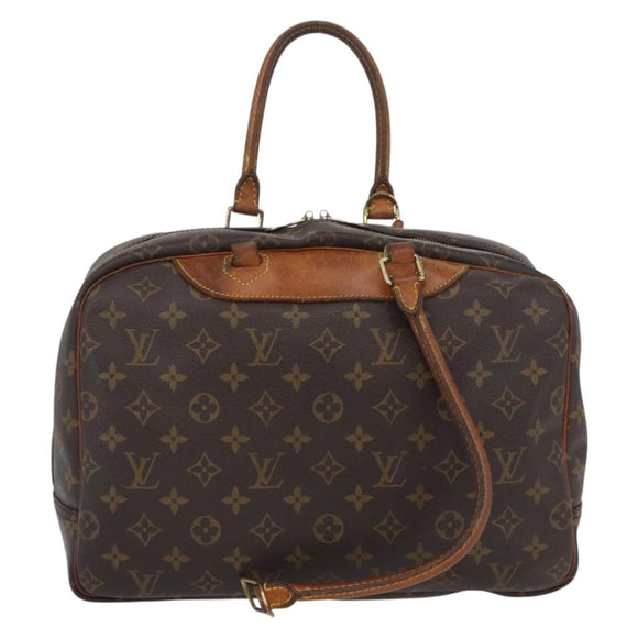LOUIS VUITTON Monogram Deauville Hand Bag M47270 LV Auth 169844