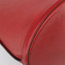 LOUIS VUITTON Epi Cluny Shoulder Bag Red M52257 LV Auth 169849-14