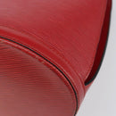 LOUIS VUITTON Epi Cluny Shoulder Bag Red M52257 LV Auth 169849-15
