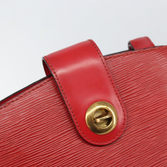 LOUIS VUITTON Epi Cluny Shoulder Bag Red M52257 LV Auth 169849