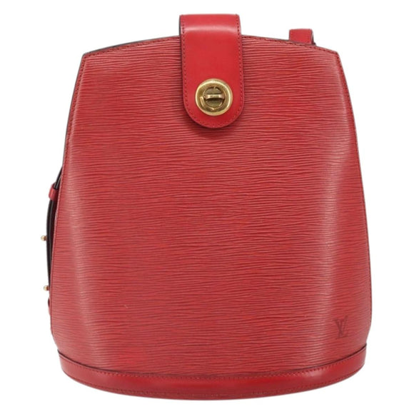 LOUIS VUITTON Epi Cluny Shoulder Bag Red M52257 LV Auth 169849
