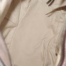 CELINE Bitter Sweet Hand Bag Leather Silver Auth 169857-11