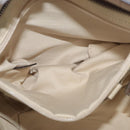 CELINE Bitter Sweet Hand Bag Leather Silver Auth 169857-22