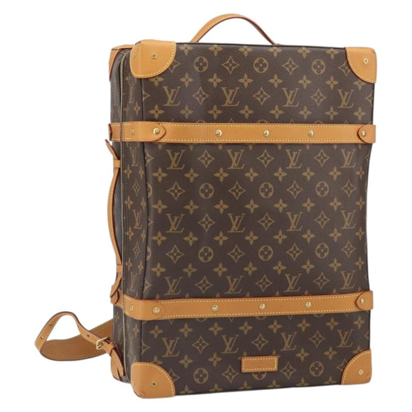 LOUIS VUITTON Monogram Soft Trunk Rucksack MM Rucksack M44749 LV Auth 169865SAM