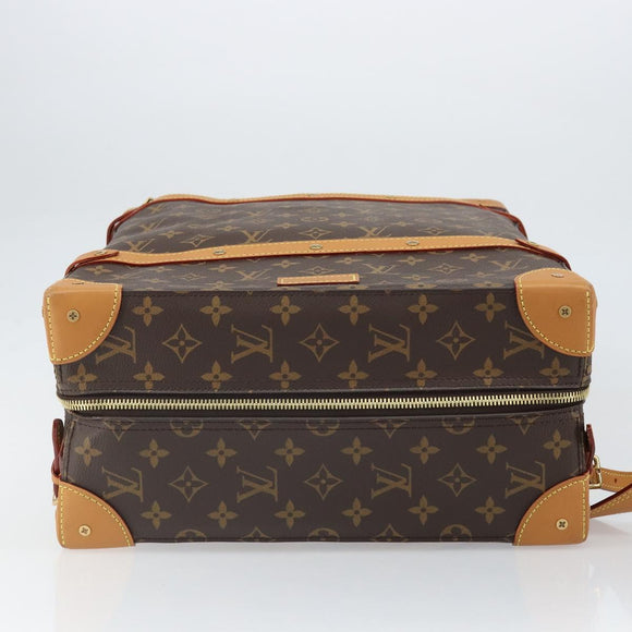 LOUIS VUITTON Monogram Soft Trunk Rucksack MM Rucksack M44749 LV Auth 169865SAM